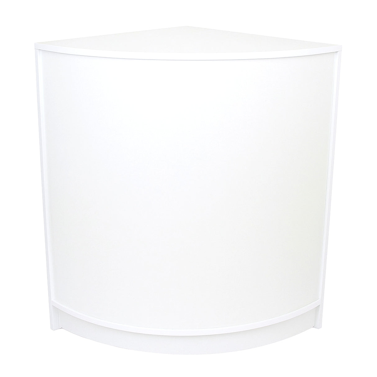 Retail Shop Corner Counter CM60 - White