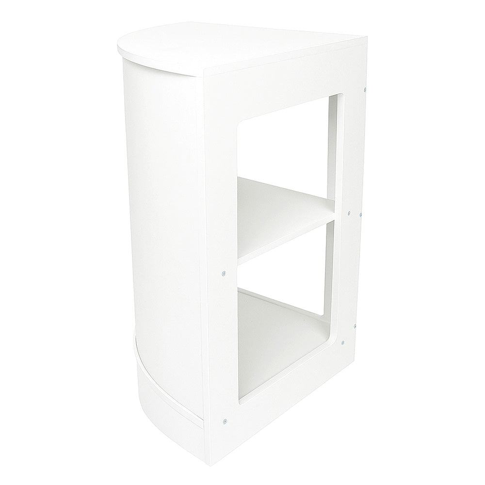 Retail Shop Corner Counter CM60 - White
