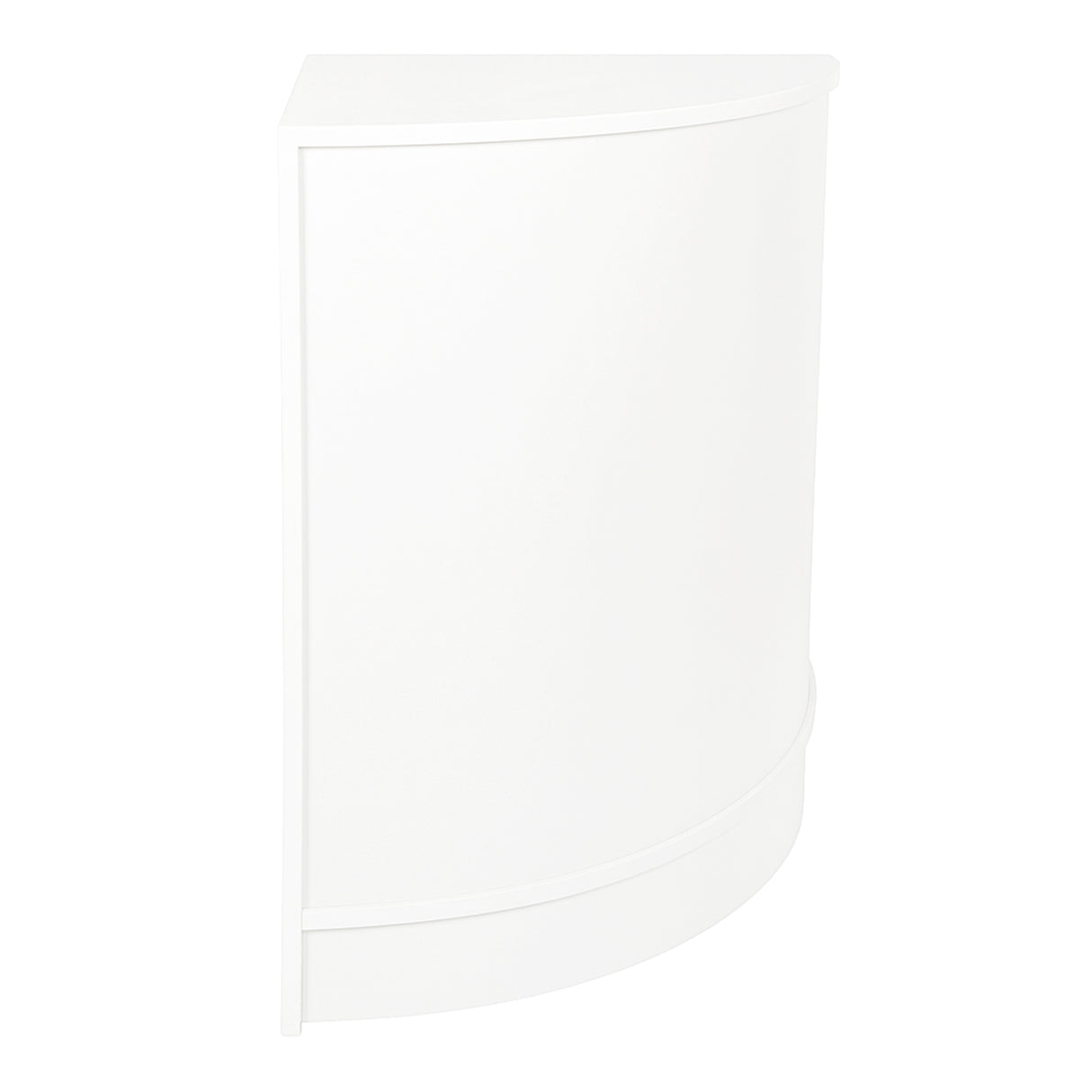 Retail Shop Corner Counter CM60 - White