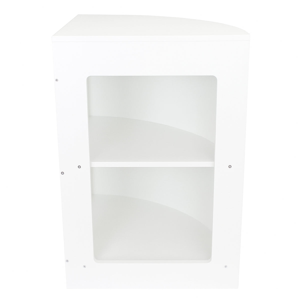 Retail Shop Corner Counter CM60 - White