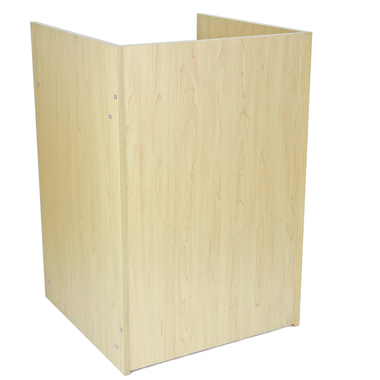 Maple shop counter till block TB60 with a smooth, light wood finish and sturdy construction, ideal for retail environments