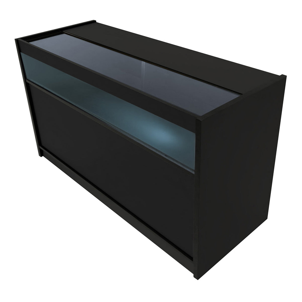 LED Retail Shop Counter B1500 - Black