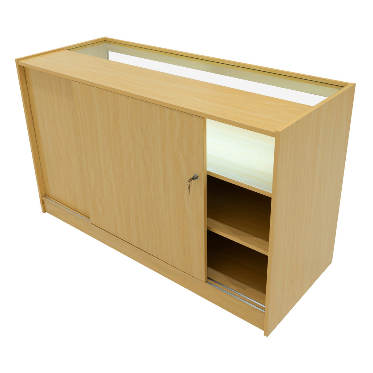 LED Retail Shop Counter B1500 - Maple