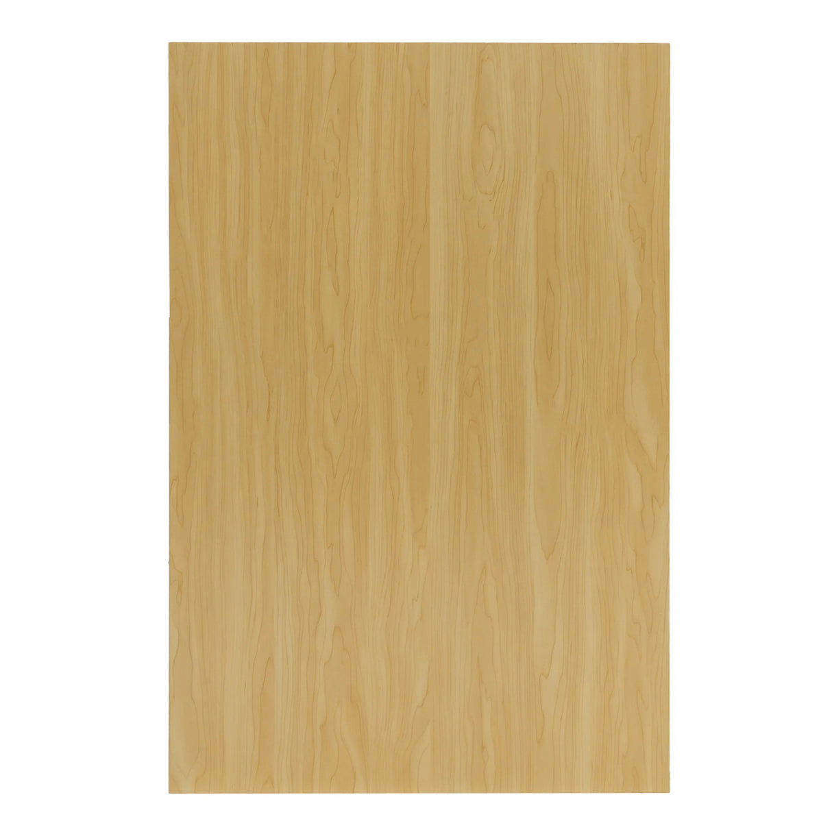 Maple wood surface of the LED Retail Shop Counter B1500, showcasing a smooth, light-colored finish with natural grain patterns