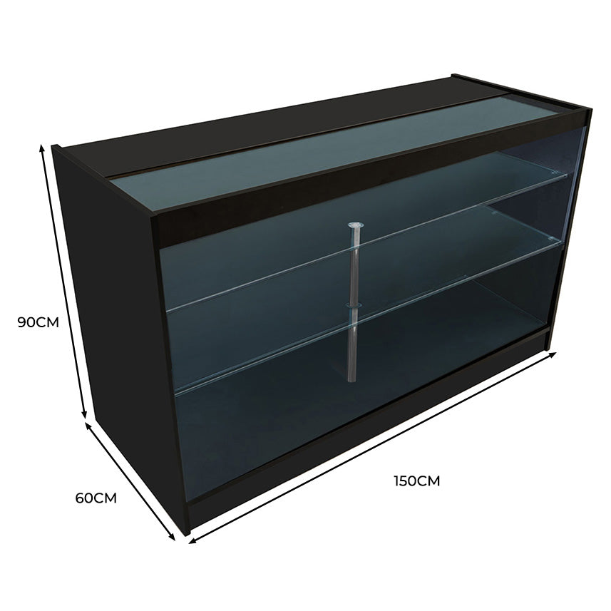 LED Retail Shop Counter B1500 - Black