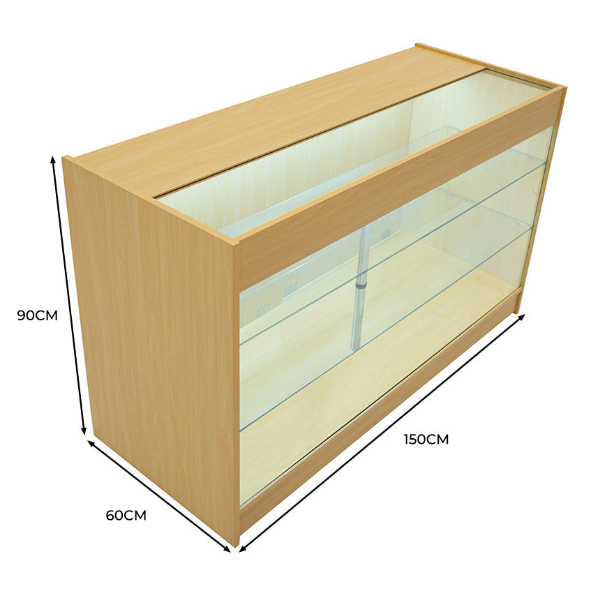 LED Retail Shop Counter K1500 - Maple