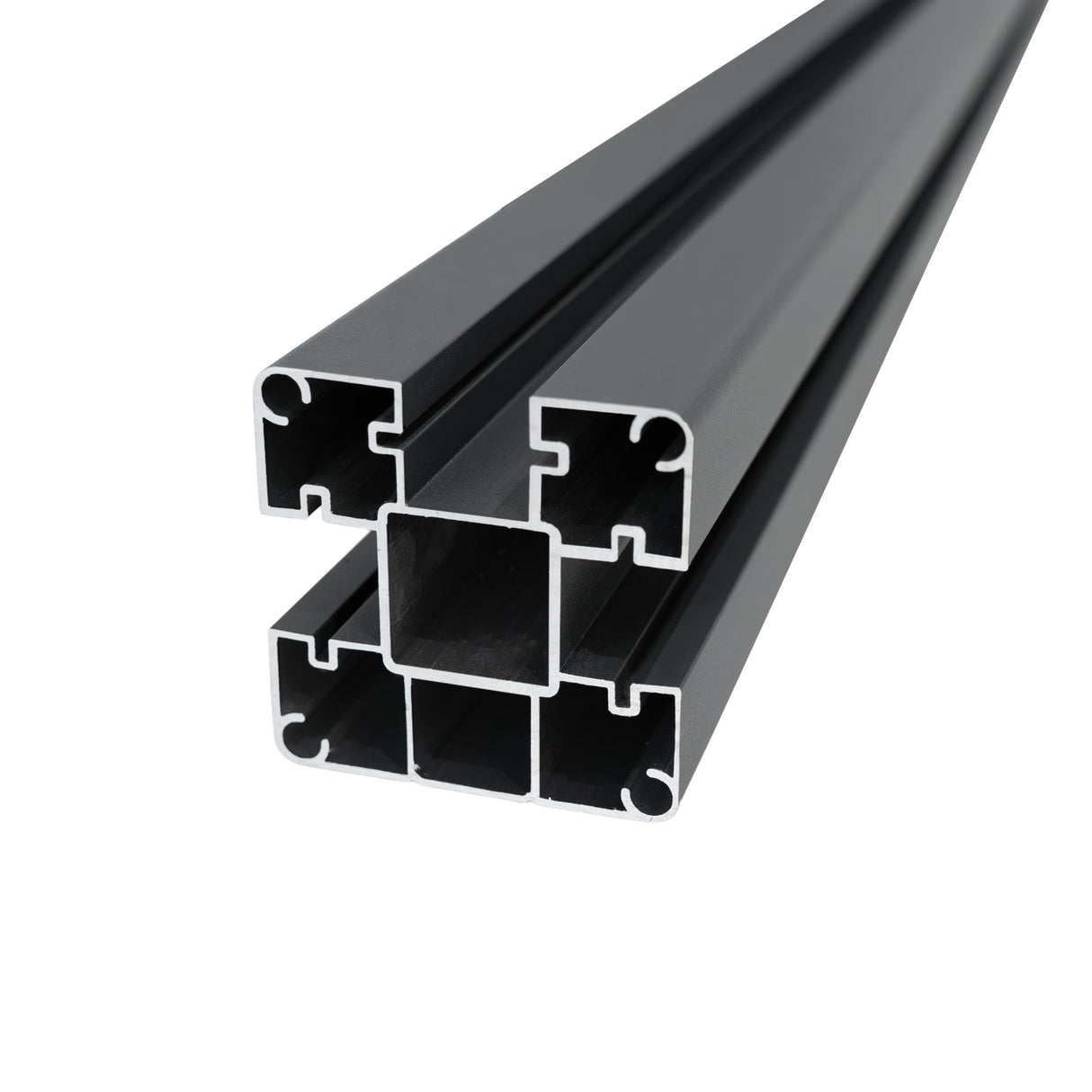 Composite Angled Fence Panel - Brown