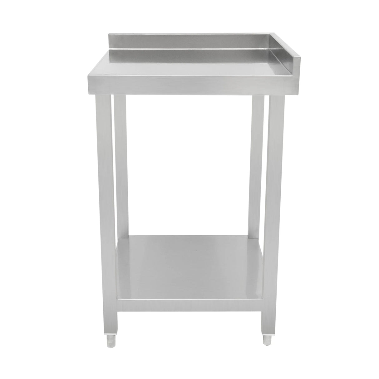 Deluxe Modular Cocktail Bar Station with Ice Well, featuring a sleek stainless steel design, sturdy legs, and a spacious top for mixing drinks