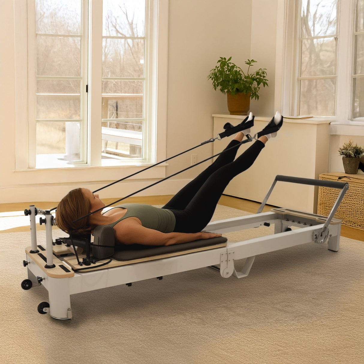 Pilates Reformer Machine - Aluminium