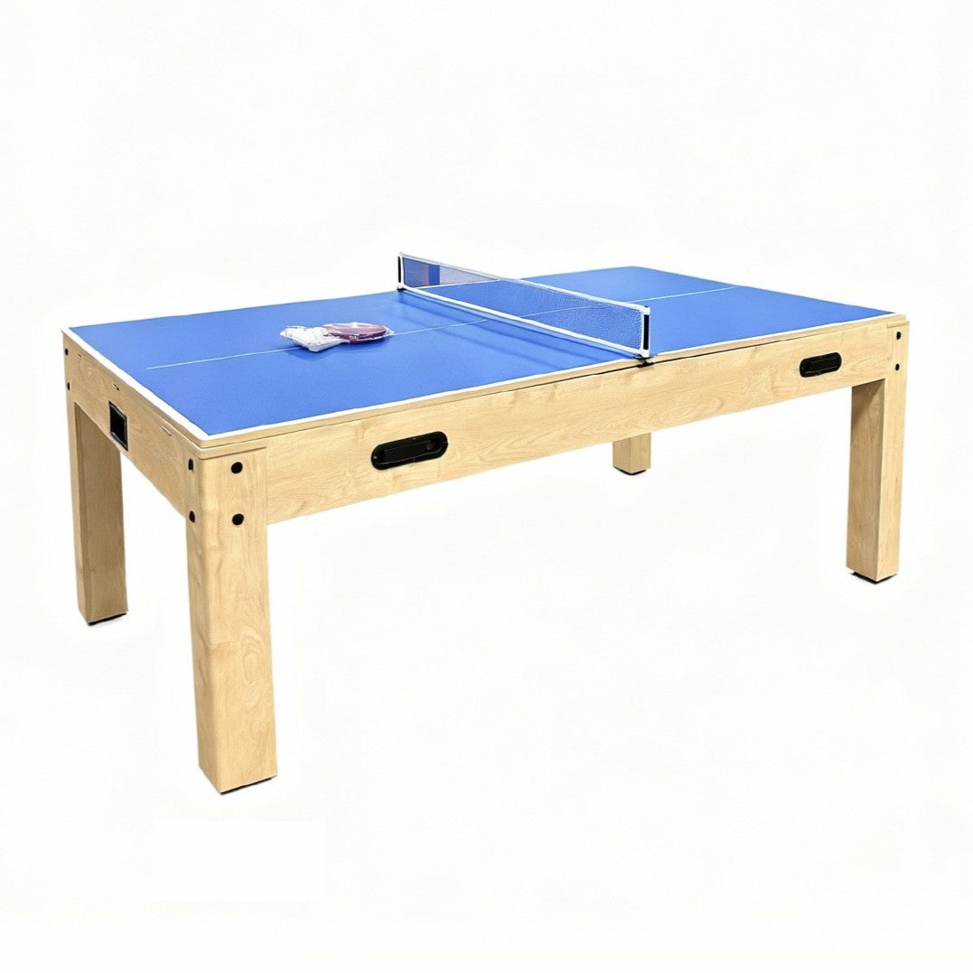 7-In-1 Games Table - Oak