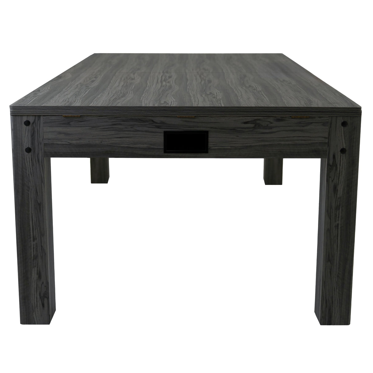 7-In-1 games table in grey featuring a sleek, textured surface and sturdy legs, ideal for versatile gaming experiences