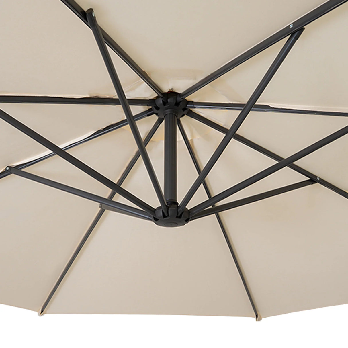 Cantilever Parasol 3m – Cream