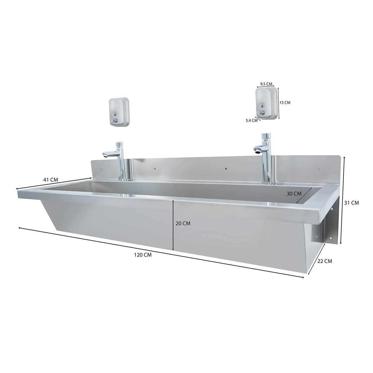 Trough Sink - 1200mm