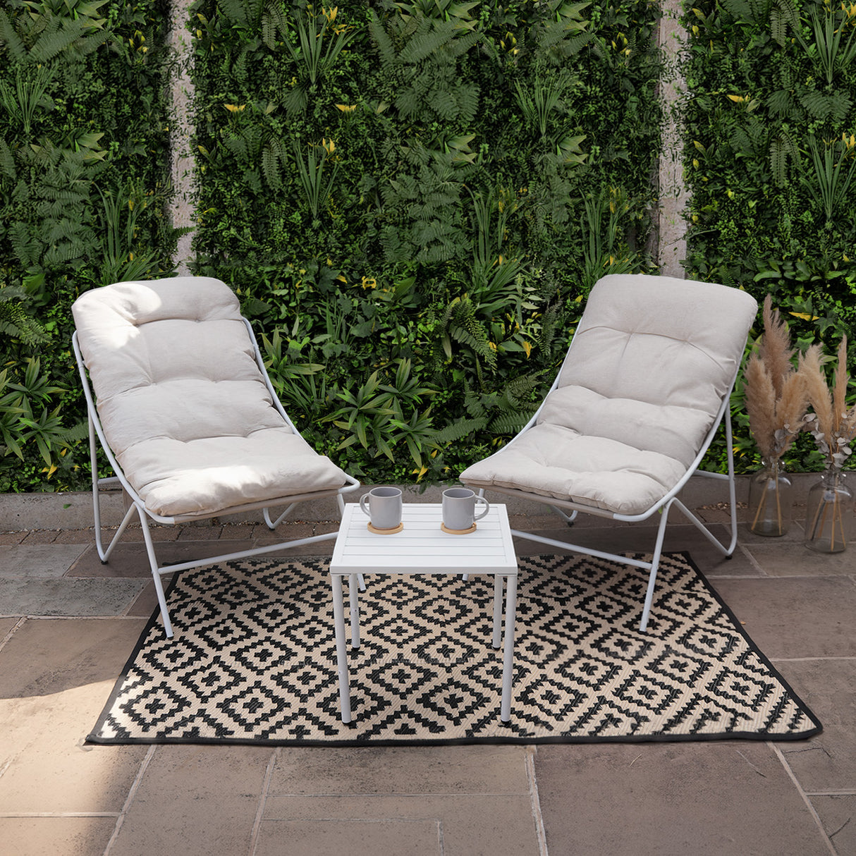 Ayla Artificial Wall Tile x 2 - 100cm x 100cm