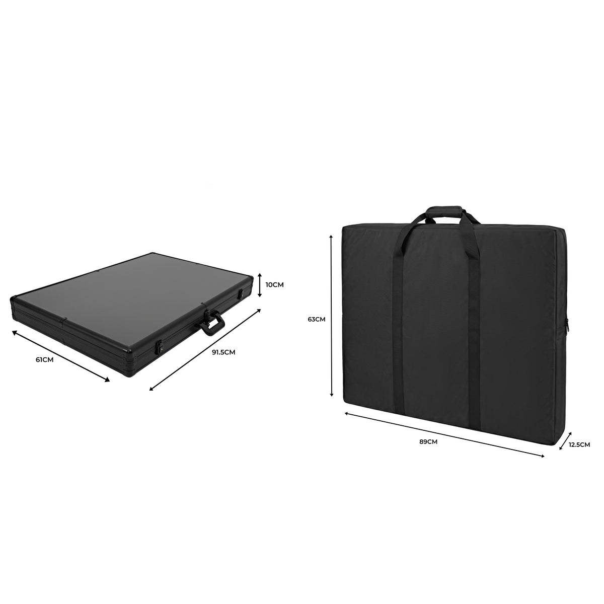 Lockable Card Display Case & Carry Bag