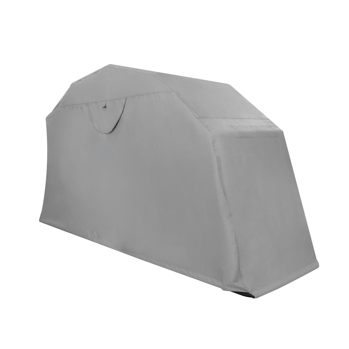 Medium motorbike tent in grey, featuring a sleek design, durable fabric, and a spacious, protective structure for outdoor use