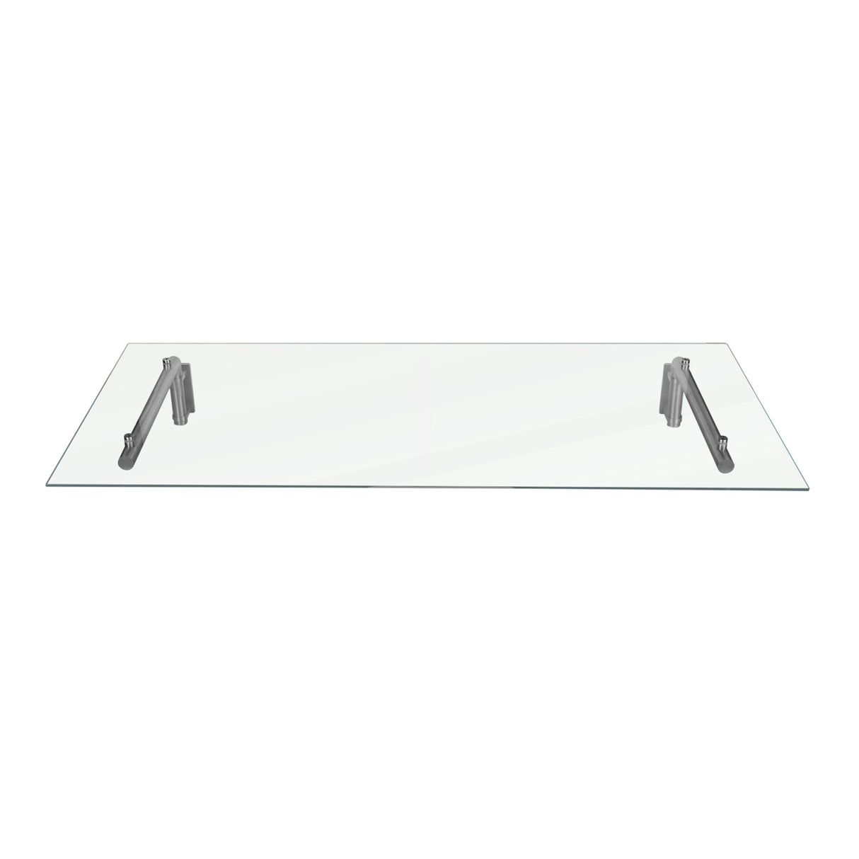 Glass Door Canopy & Brackets - 120cm W x 80cm D