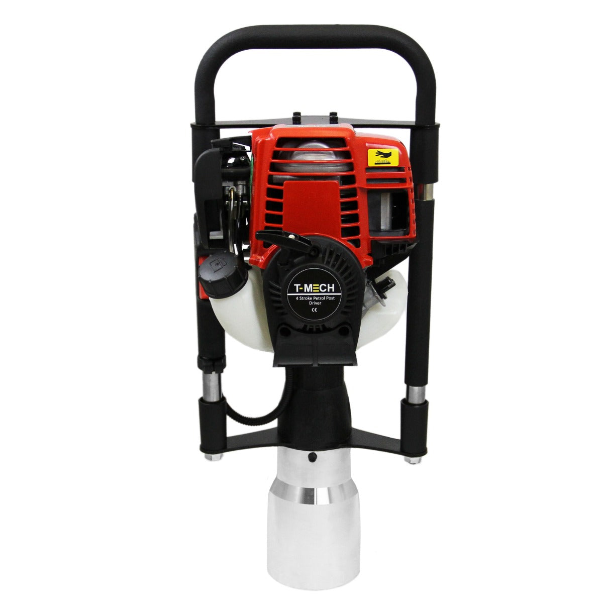 T-Mech Earth Auger & 4-Stroke Post Driver 120mm