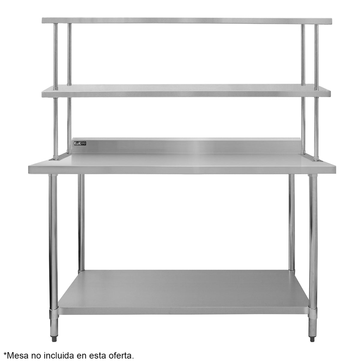 Kukoo Double Tier Steel Over-Shelf 1500mm