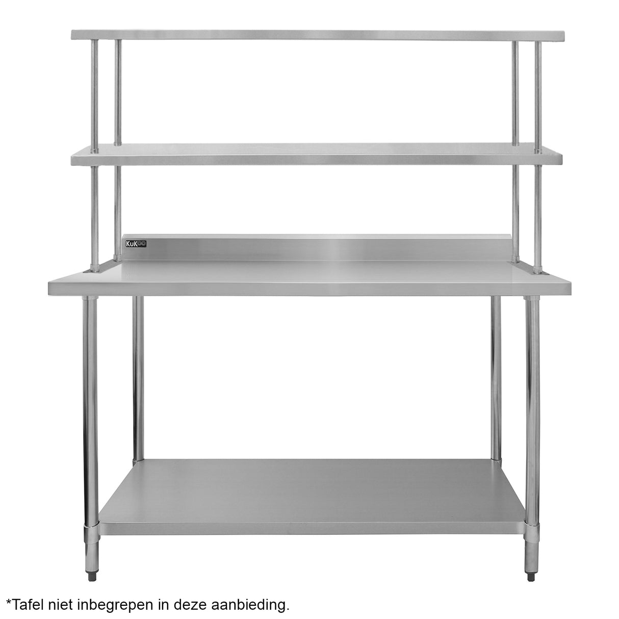 Kukoo Double Tier Steel Over-Shelf 1500mm