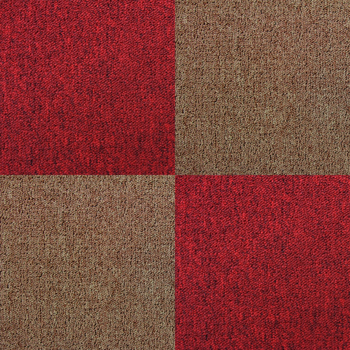 20 x Carpet Tiles 5m2 / Beige