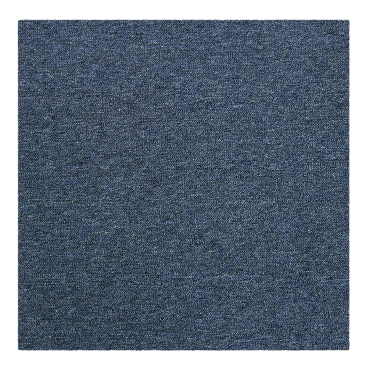 Storm Blue carpet tile featuring a textured, soft surface, ideal for stylish flooring solutions in various spaces, 20 tiles total