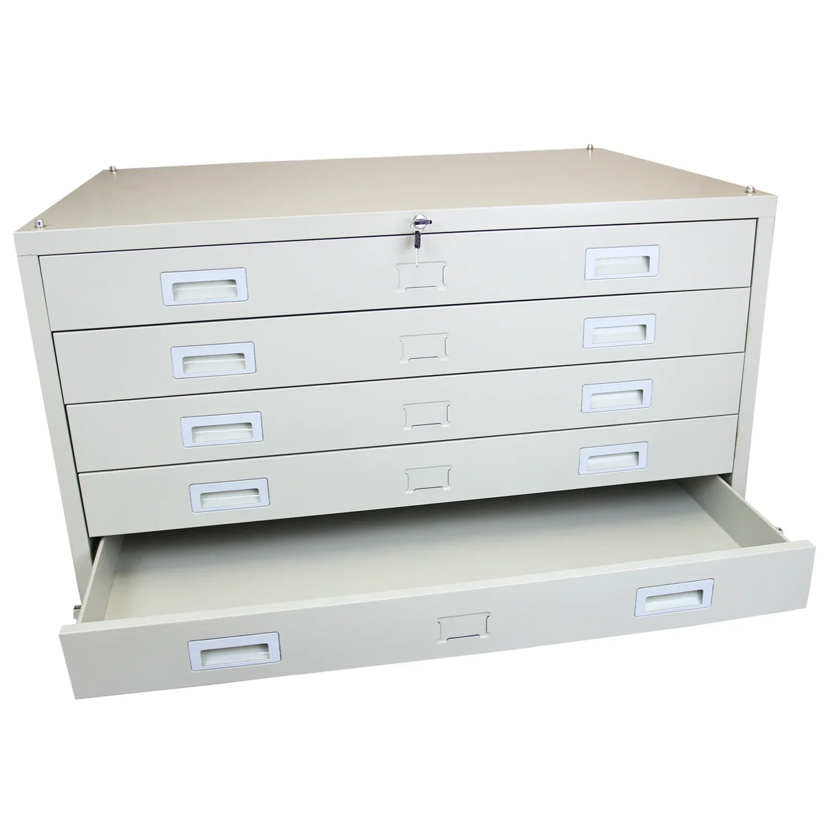 A1 Architects Drawer in light gray with five spacious drawers, featuring smooth glides and labeled handles for easy access