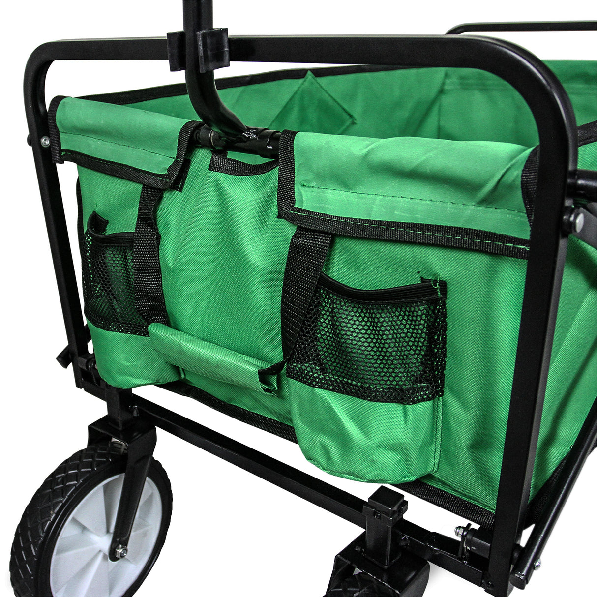 Foldable Garden Cart Green