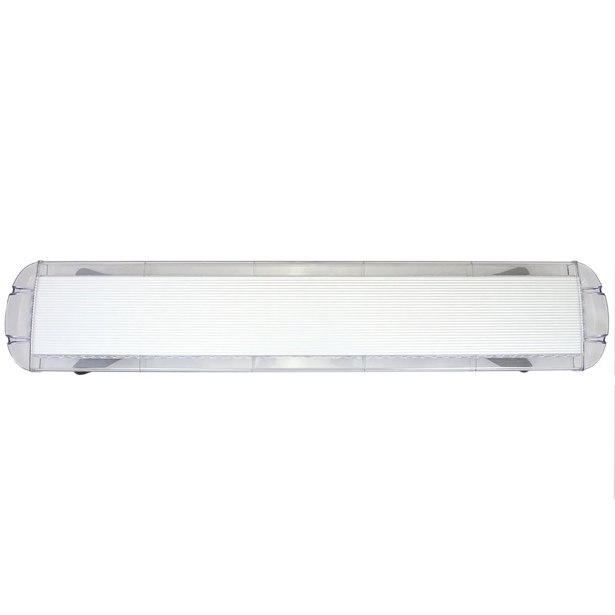 Amber Recovery Light 1200mm features a sleek, elongated design with a frosted white cover and durable plastic housing for optimal illumination