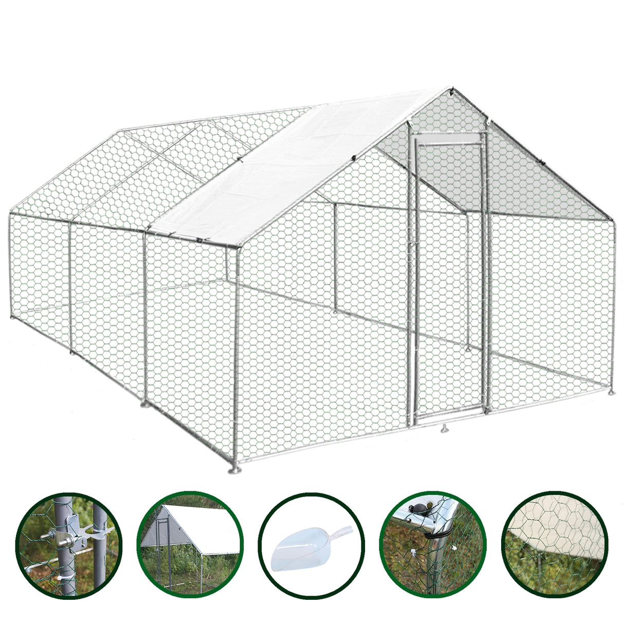 Chicken Run 4m x 6m x 2m