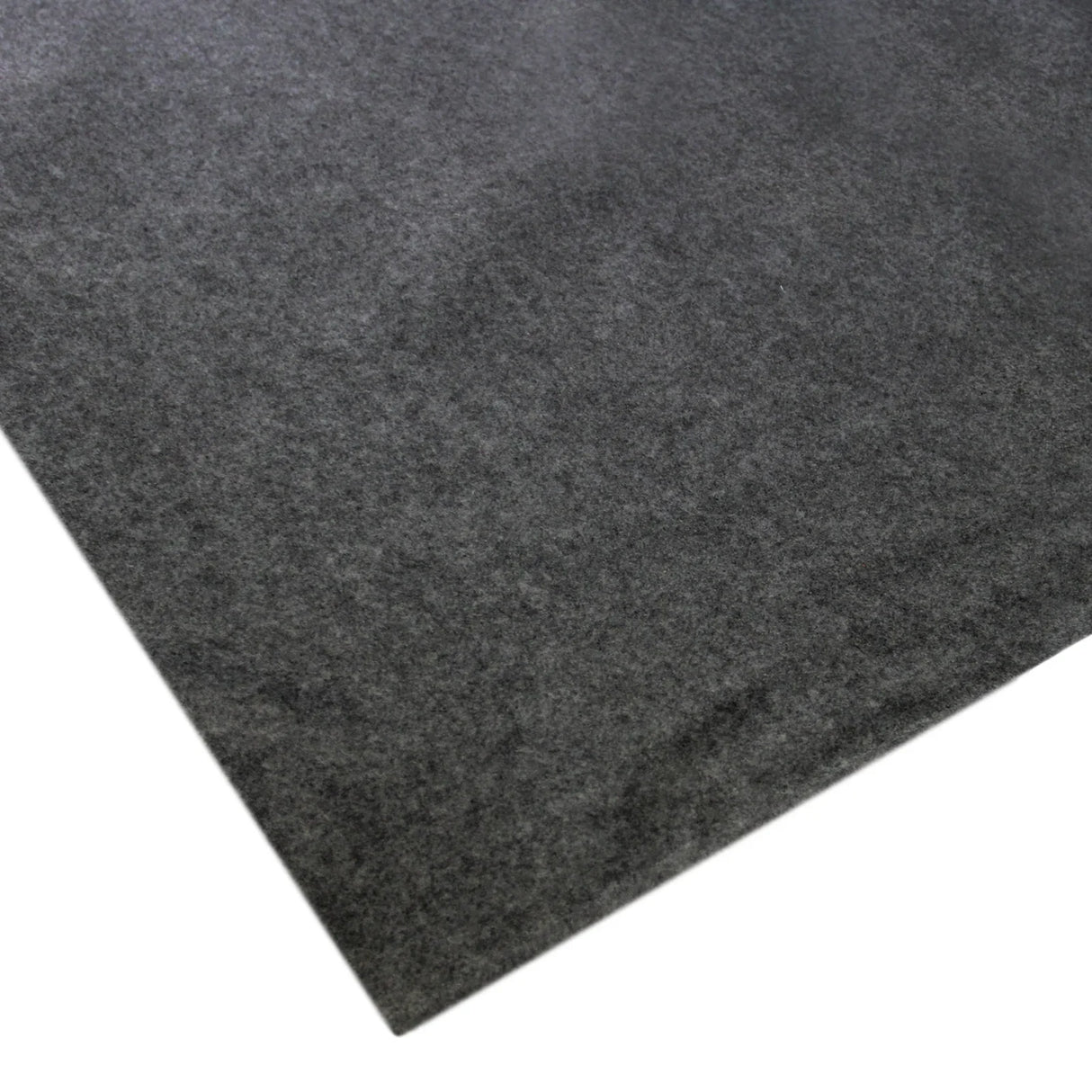 Anthracite van lining material with a soft, textured surface, ideal for VW Caddy rack installation, showcasing rich gray...
