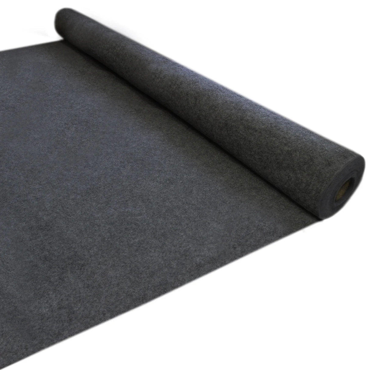 Anthracite van lining roll, 11sqm, soft felt texture, dark gray color, ideal for VW Caddy interior customization