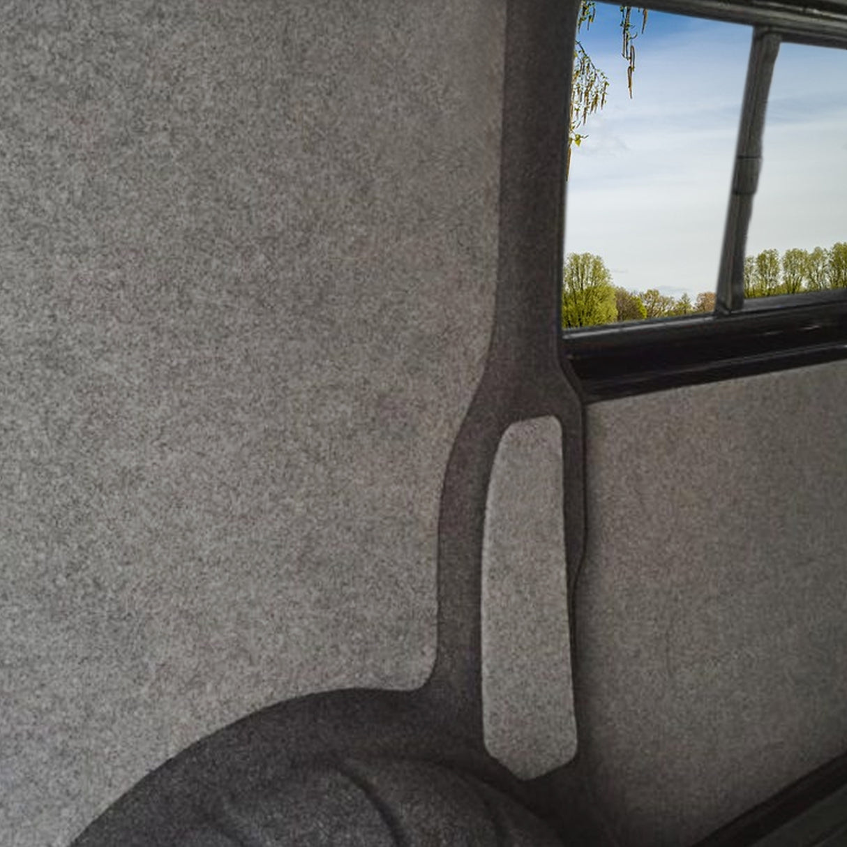 11sqm Anthracite Van Lining & Glue With Camper Kitchen