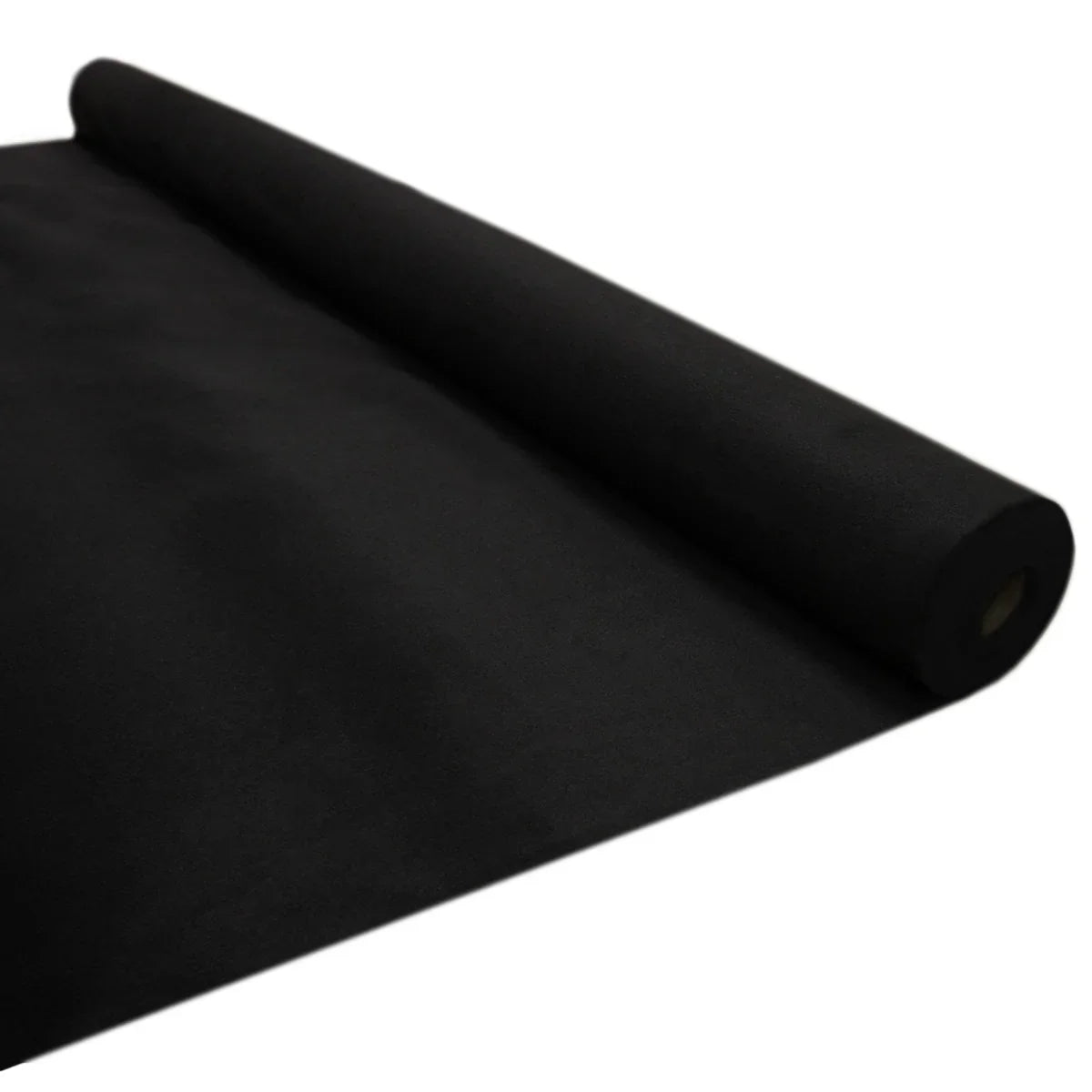 11sqm black van lining roll with a smooth, matte texture, ideal for VW Caddy interior customization and insulation
