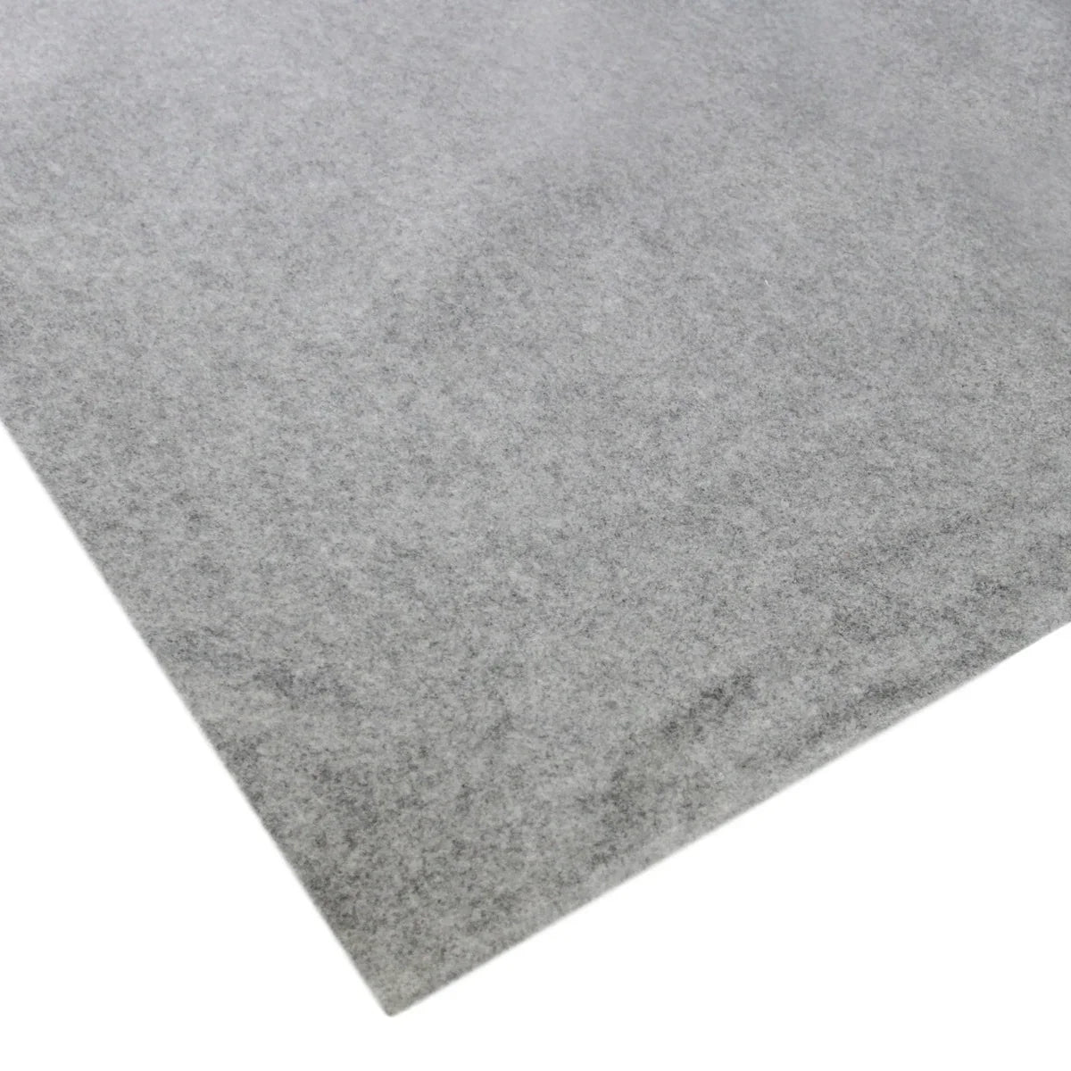 Gray felt-like smoke van lining material with a smooth texture, ideal for Citroen Berlingo rack installation