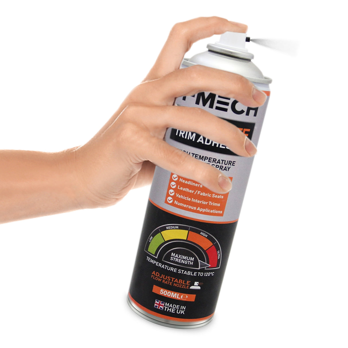 Van Carpet Lining / Smoke & 5 Adhesive Cans