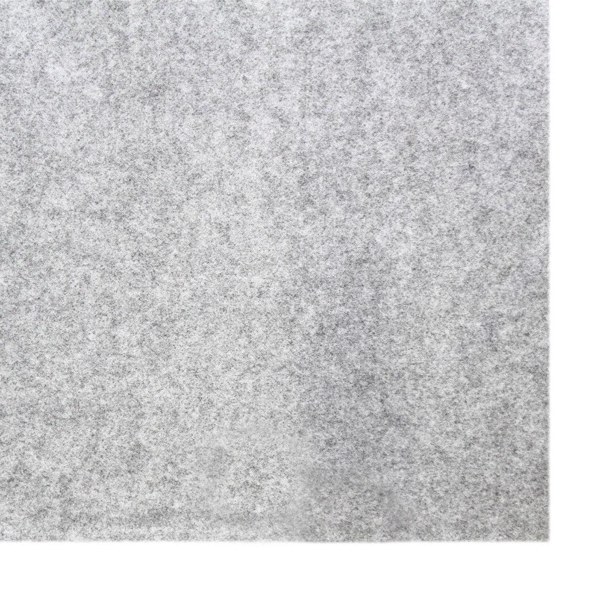 Silver grey van lining material with a soft, textured finish, designed for Ford Transit Custom SWB van interiors