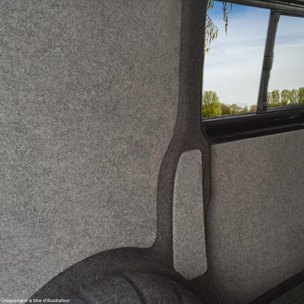 11sqm Silver Grey Van Lining & Glue With Camper Kitchen