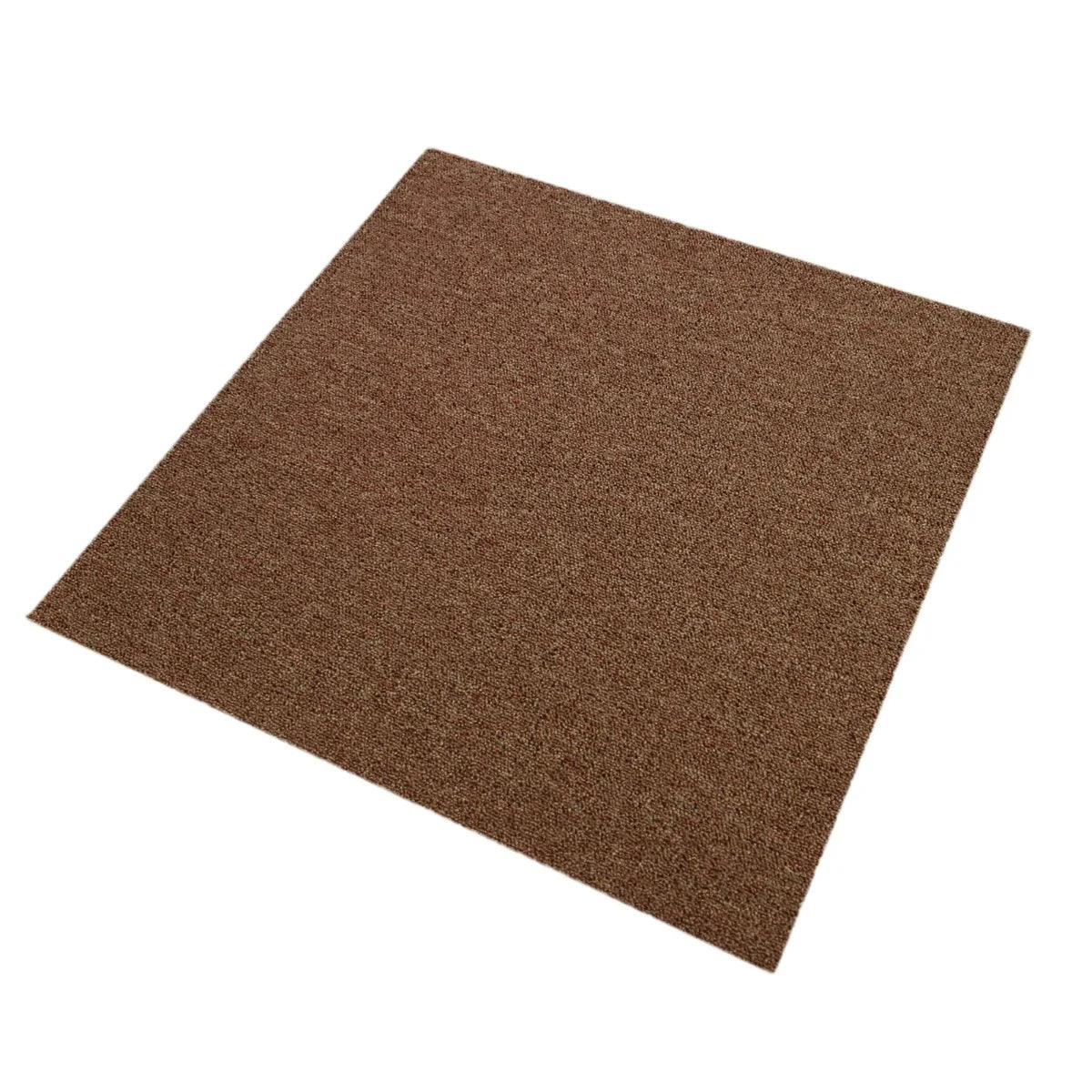 Sand-colored carpet tile with a textured surface, ideal for flooring, offering durability and style for various spaces