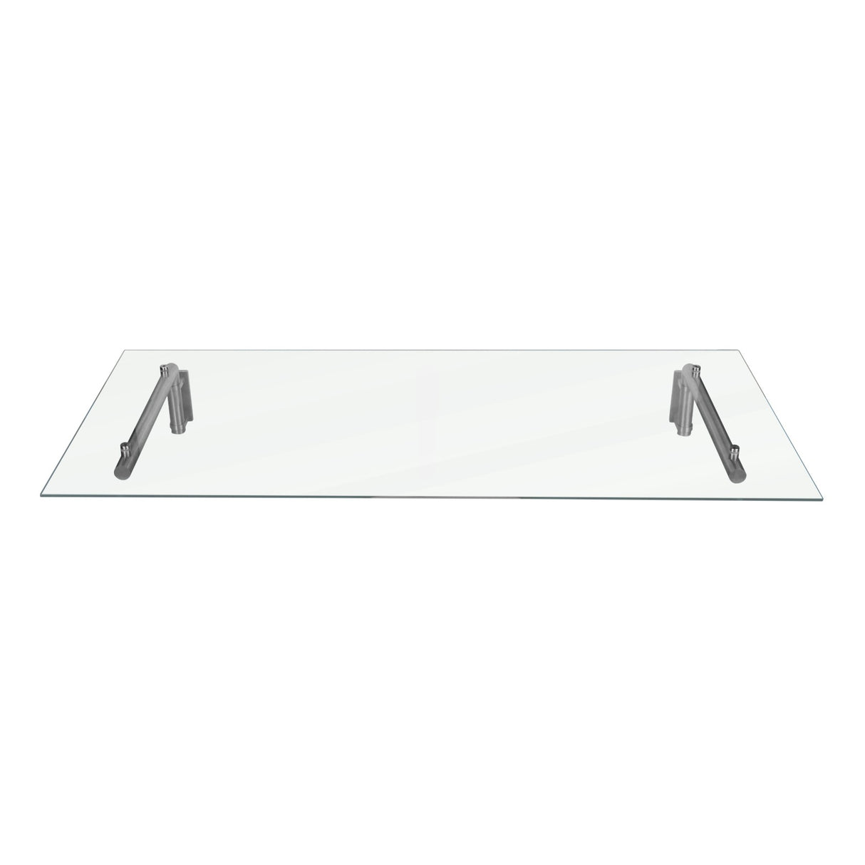 Glass Door Canopy & Brackets - 144cm W x 80cm D