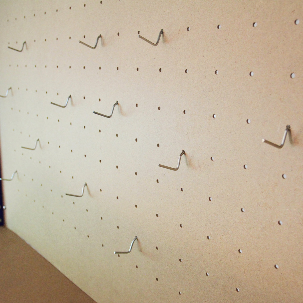 Workbench With Pegboard And Drawer In Blue