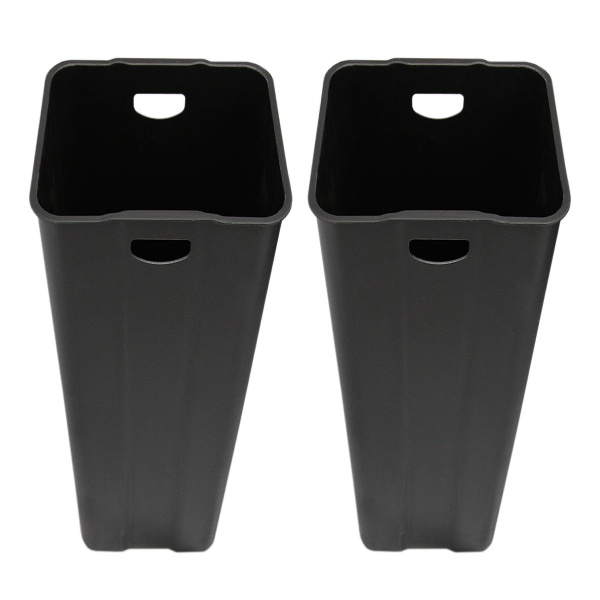 60L Dual Pedal Bin In Black