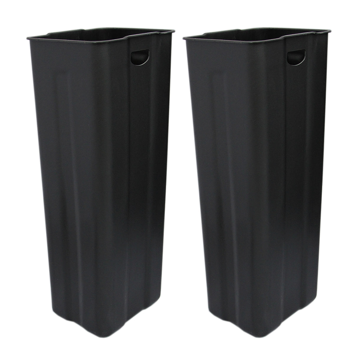 60L Dual Pedal Bin In Black