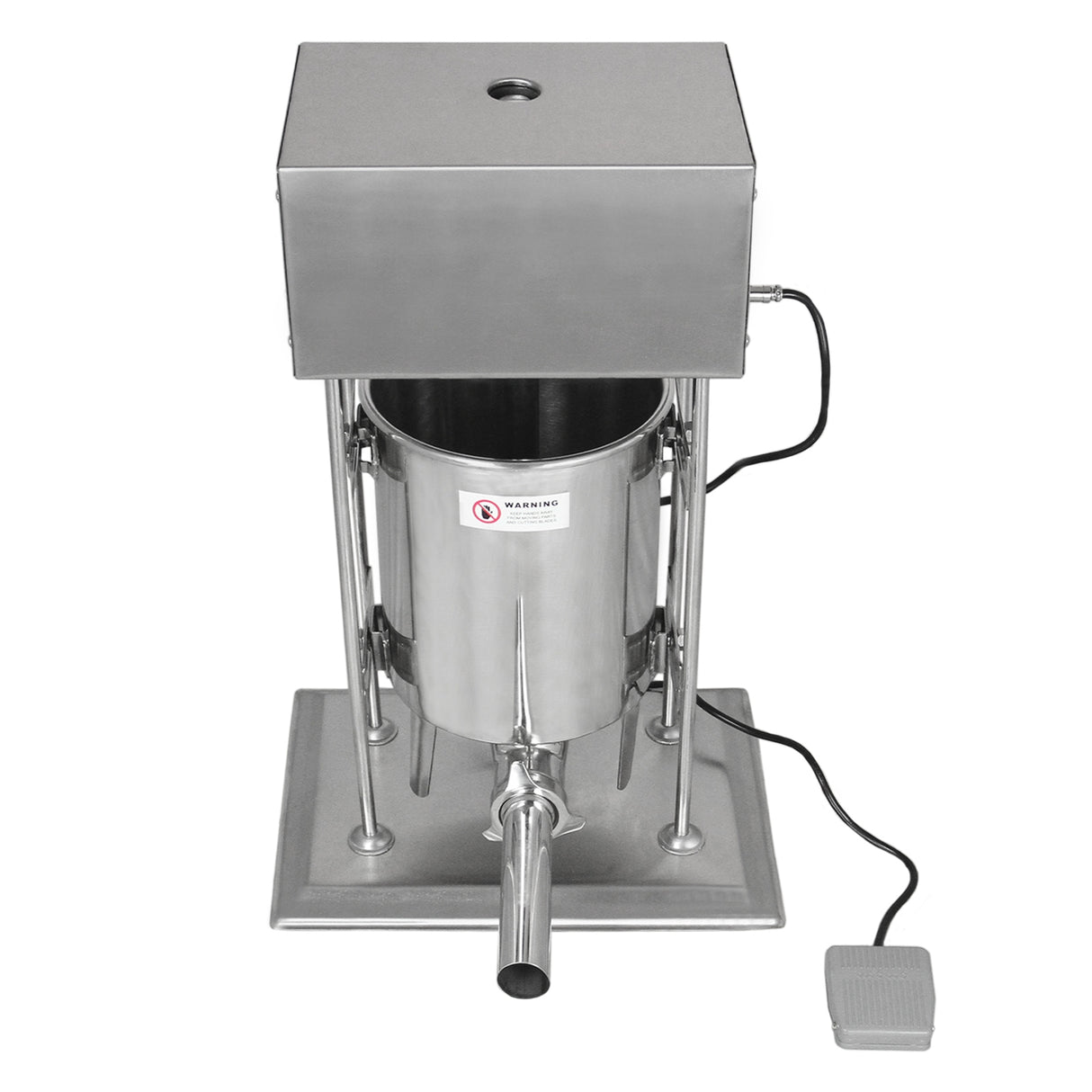 15L Electric Sausage Stuffer & Clipper Bundle