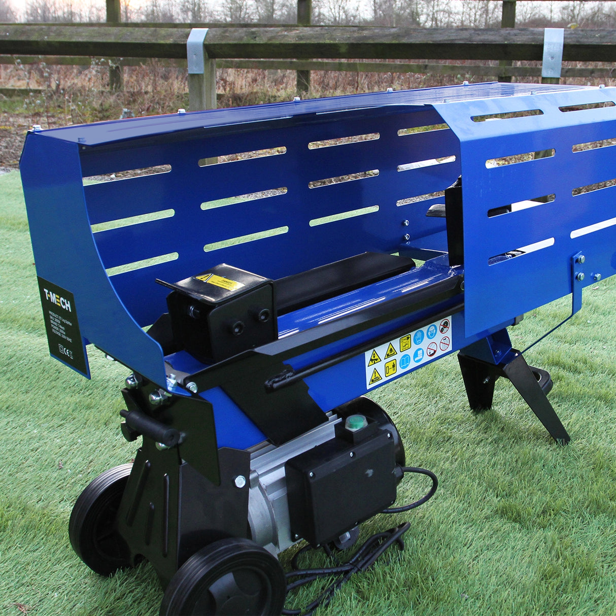 T-Mech Log Splitter 5T 370mm & T-Mech 13HP Stump Grinder