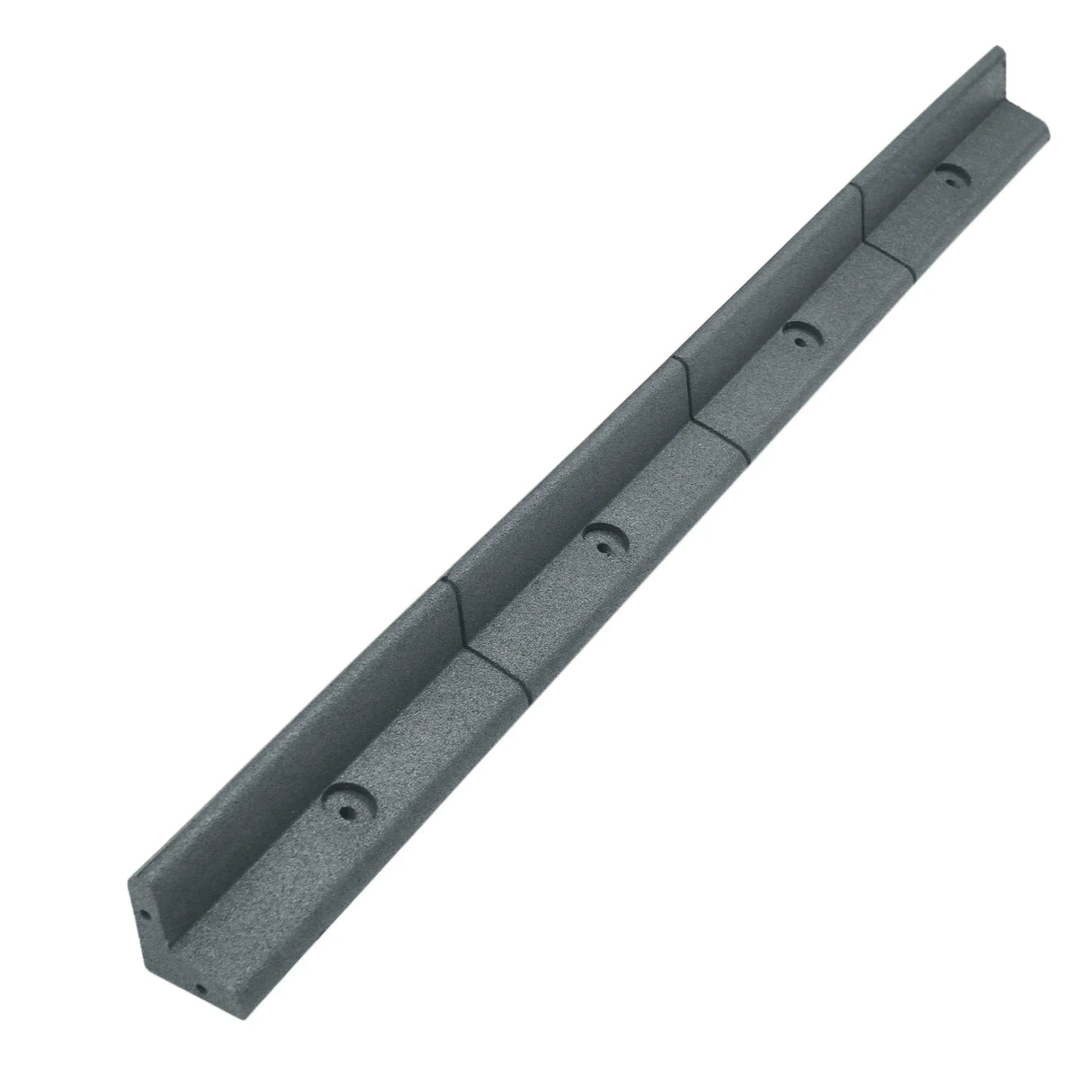 Flexible grey lawn edging, 1.2m long, featuring a smooth texture and sturdy design, ideal for garden borders and landscaping projects