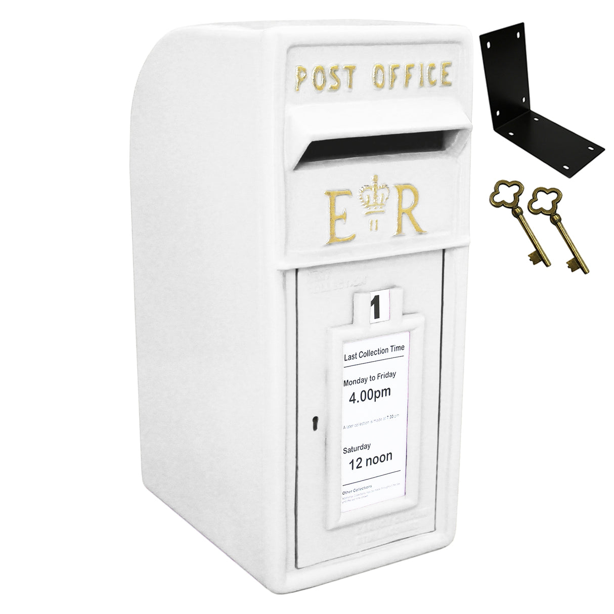 White Royal Mail Post Box
