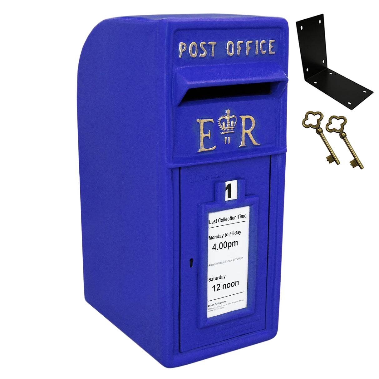 Blue Scottish Post Box