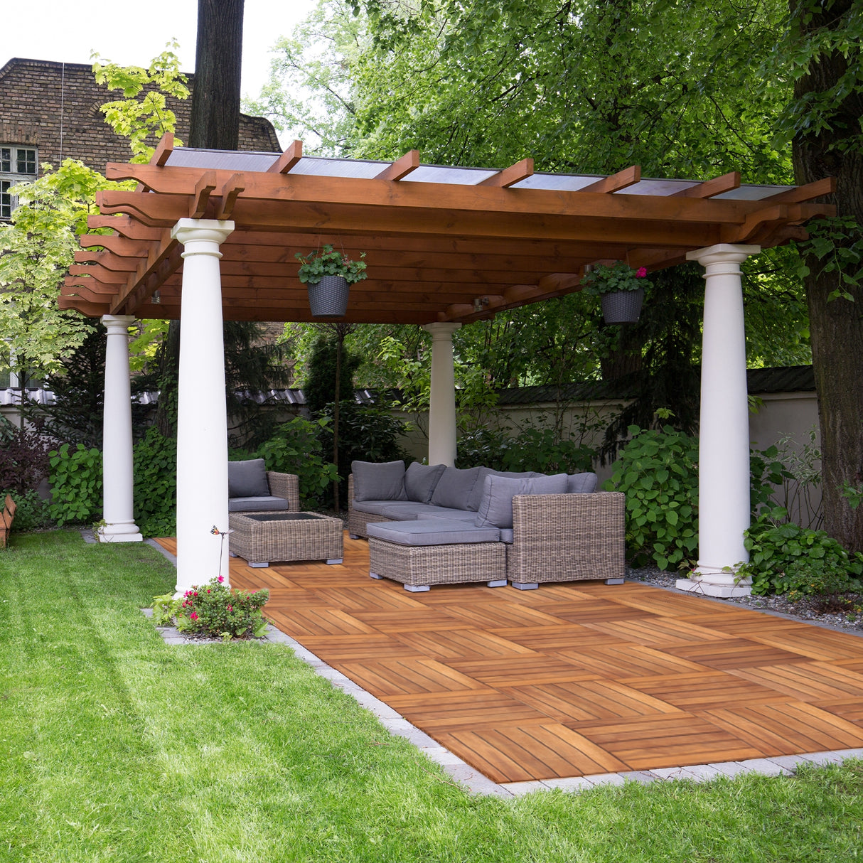 Wooden Decking Tiles