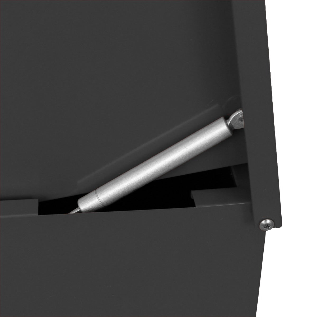 Black Parcel Post Box